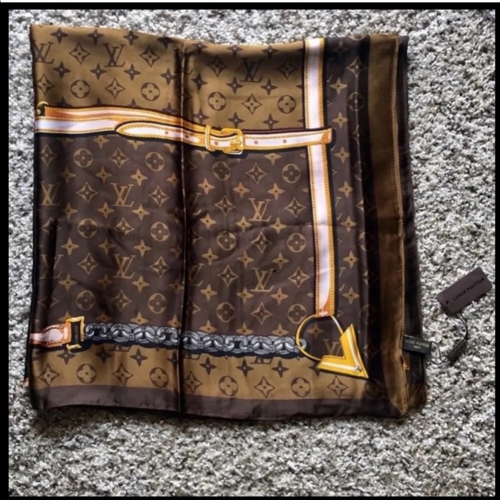 Silk scarf, shawl, wrap